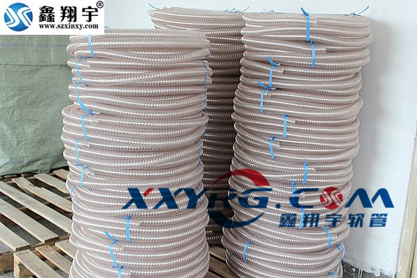 鑫翔宇PU鋼絲伸縮軟管批發