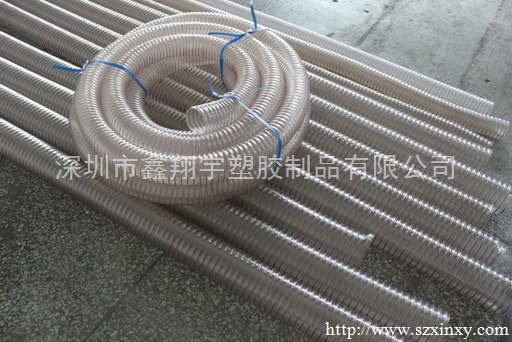 鑫鑫翔宇PU鋼絲伸縮軟管批發